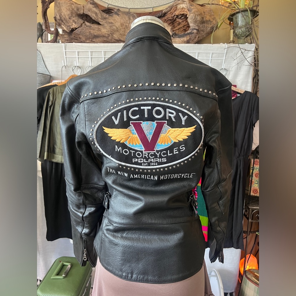 Women's Black Leather Jacket